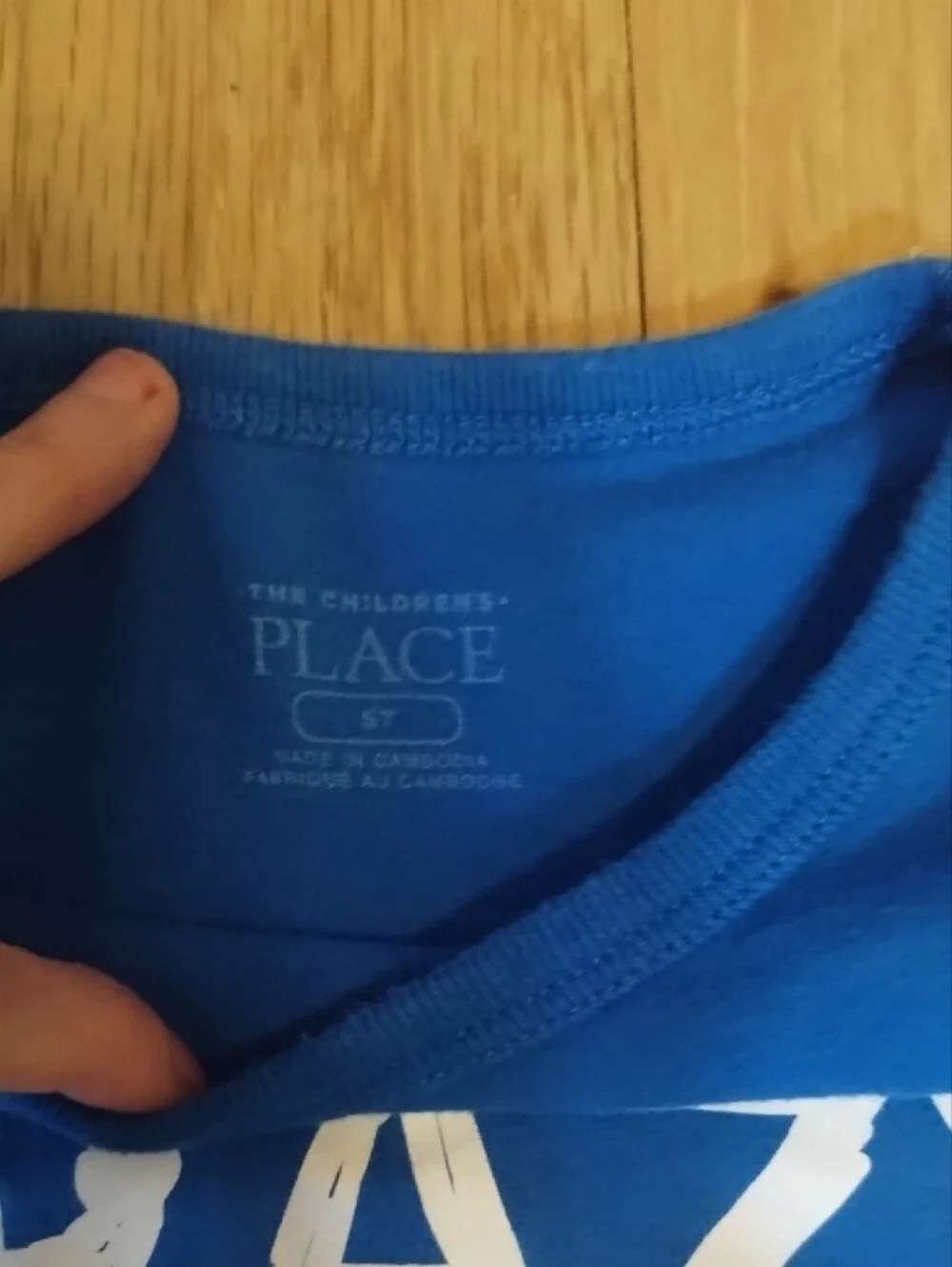 The Children's Place Blue Long Sleeve Tee 